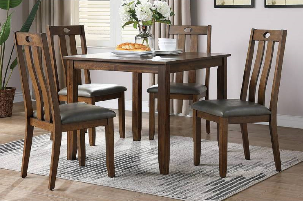 F2558 Vol1.P133-|5PCS DINING SET (TABLE+4 CHAIRS)