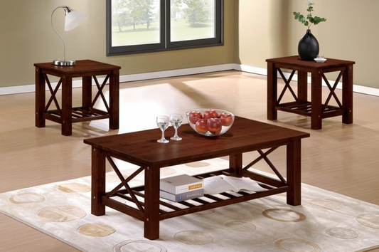 F3128 Vol1.P112-|3PCS COFFEE TABLE SET WOODEN TOP