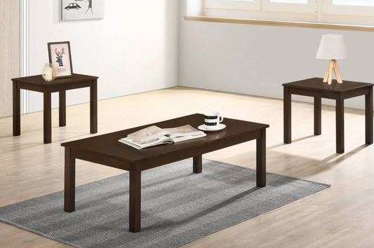 F3191 Vol1.P109-|3PCS COFFEE TABLE SET VENEER TOP