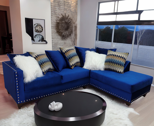 U300SEC-BLU Sectional Blue, Nail Trim