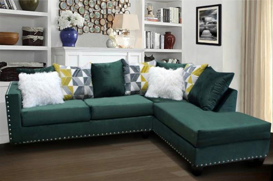 U300SEC-GRN Green Sectional, Nail Trim